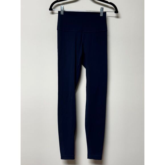 LULULEMON BUNDLE - Wunder Under Navy, Cadence Crusher Tight Tiny Geo Blk/Wht, 4 - Picture 10 of 16